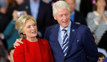 bill and hillary clinton image
