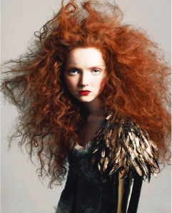 lily cole hair